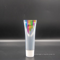 Tubo oval da forma do tubo de cor material de 40ml ABL com tampão de parafuso